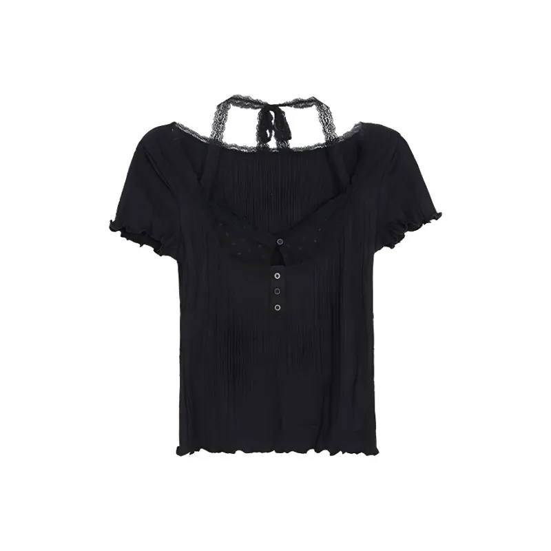 GOSO T Shirts Women's Black-0