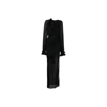 TOM FORD Long Sleeved Dresses Women's Black