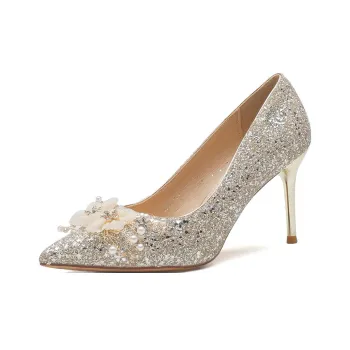 GOSO High Heels Women's Champagne