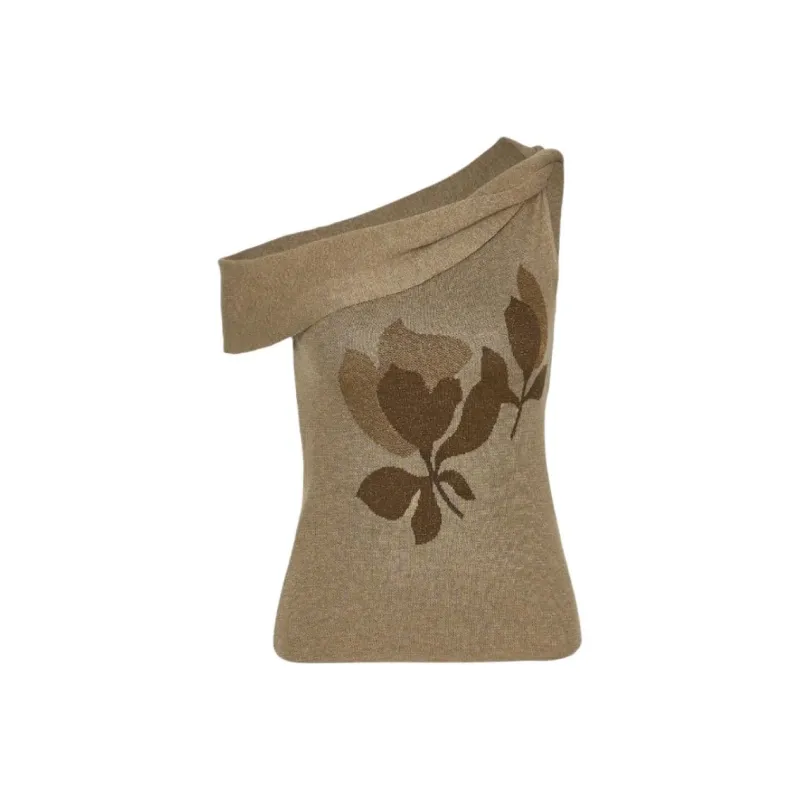 PALAVAS Tank Tops Women's Gold Brown-0