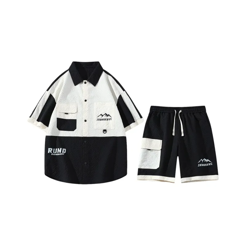 UNIWOLF Shirt Matching Set Men's-4