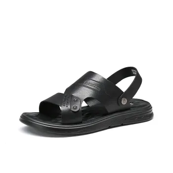 Spider King Beach Sandals Men's Black