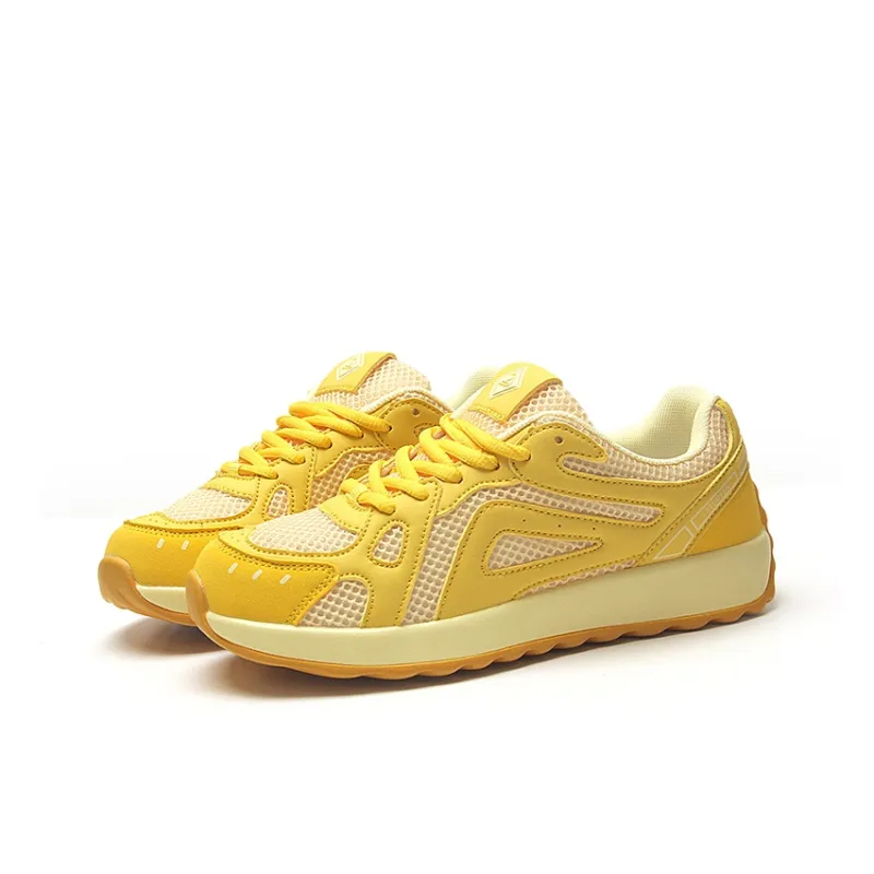 STUR YSN Low Top Casual Shoes Women's Yellow-2