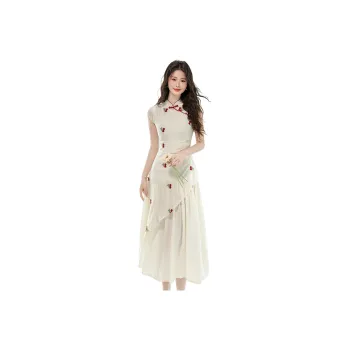COVER TIME Short Sleeved Dress Women's