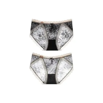 Flowers In Water Underpants Women's 2 Pack
