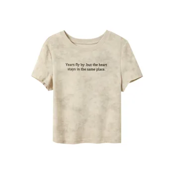 3COLOUR T Shirts Women's Apricot