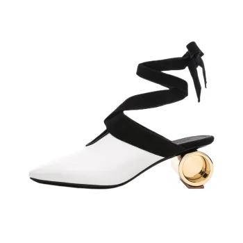 JW Anderson Irregular Heel High Heels 5cm Women's White