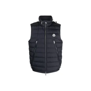 Moncler Vests Men Black
