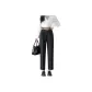 Black Cropped Pants