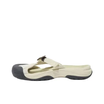FILA Peyto Slip Resistant Abrasion Resistant Closed Toe Slippers Unisex Greige