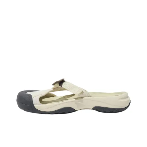 FILA Peyto Slip Resistant Abrasion Resistant Closed Toe Slippers Unisex Greige