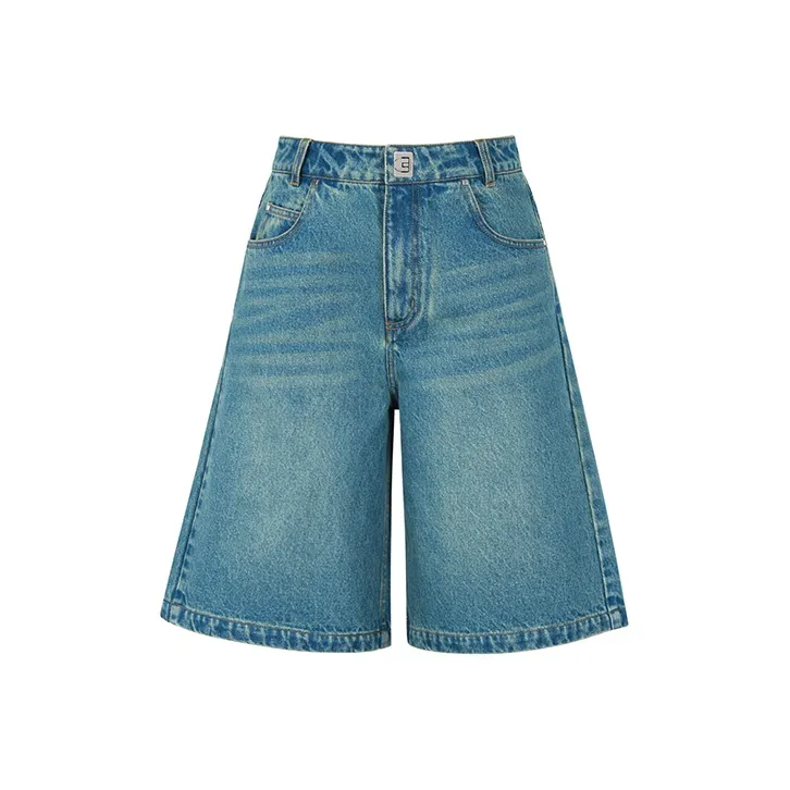 CALVINLUO Denim Shorts Women's 1 Pack-0