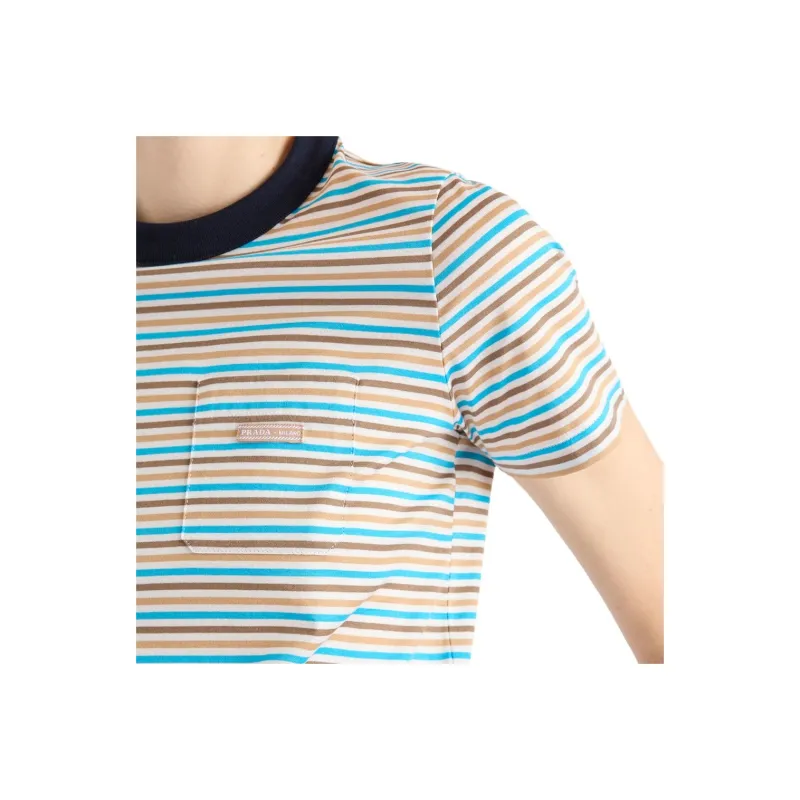 PRADA T Shirt Women's Turquoise-4