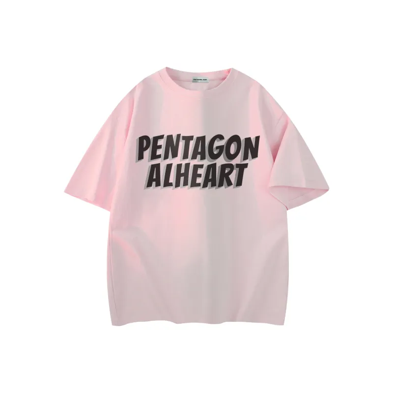 PENTAGONAL HEART T Shirt Unisex-25