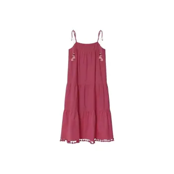 AHDO Slip Dresses Women's Fuchsia