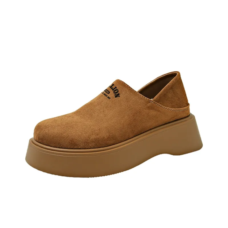 Tonlion Casual Single Shoes Women's Yellow-0