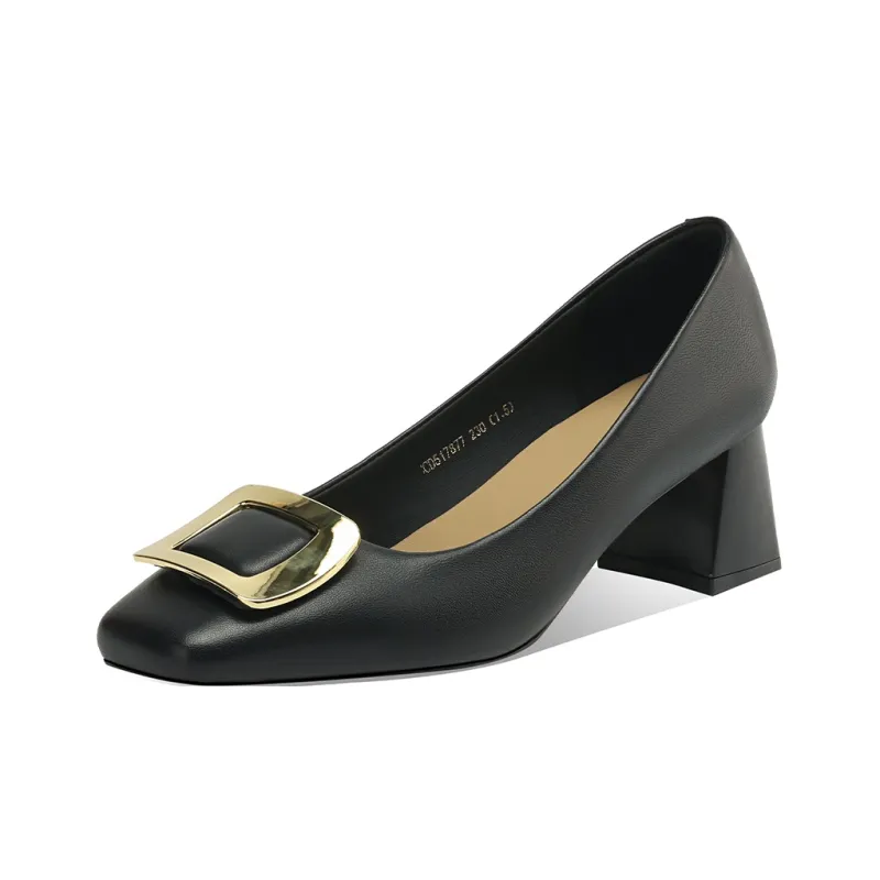 Rosa Bianca Chunky Heel High Heels Women's-0