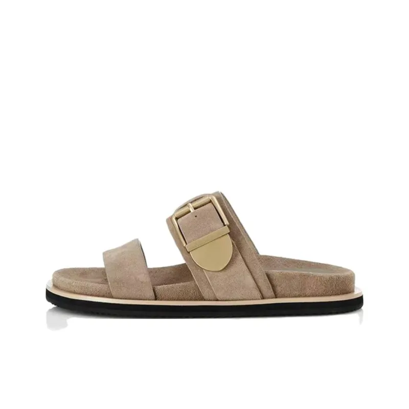 ALIAS MAE Rubber Sole Slip Resistant Odor Resistant Slide Slippers Women's-4