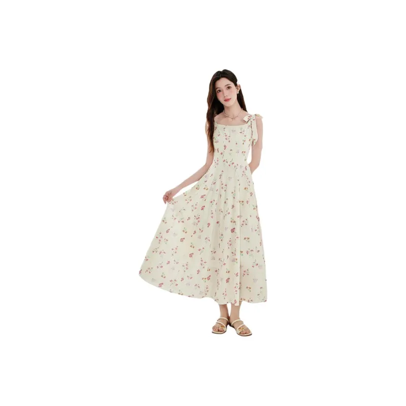 KAISER Slip Dresses Women's Apricot-0