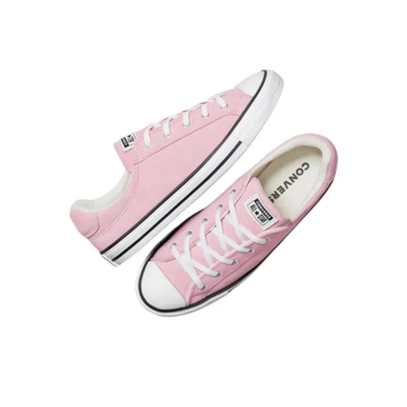 Converse Chuck Taylor All Star Wear resistant And Lightweight Low Top Skateboard Shoes Women's Pink-3