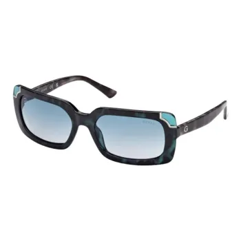 GUESS Plastic Square Sunglasses Women's Black