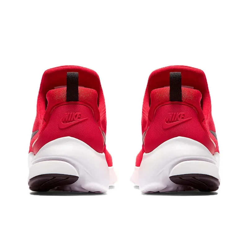 Nike Presto Fly Abrasion Resistant Slip Resistant Low Top Casual Shoes Men's Red-3