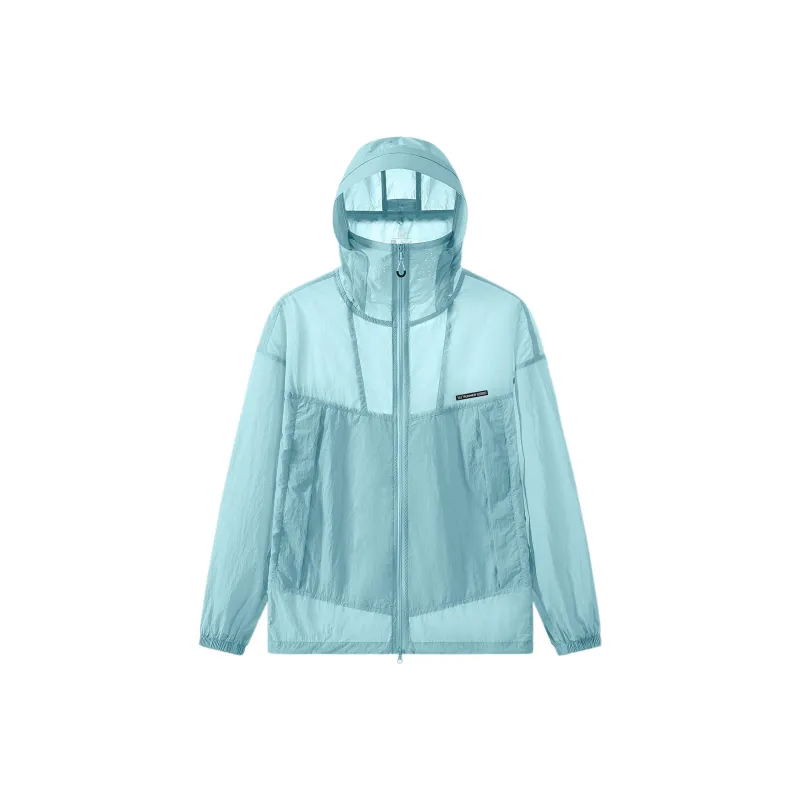 361° Breathable UV Protection Sun Protection Clothing Unisex Shell Jade Green-0