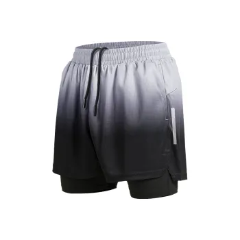 KPADB Basketball Shorts Unisex Gray White