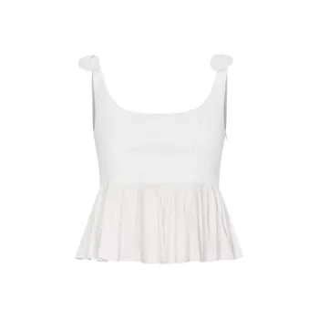 URBAN REVIVO Tank Tops Women's White