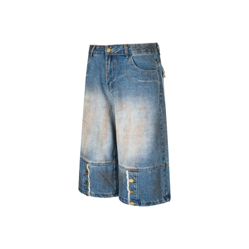 JASONWOOD Denim Shorts Unisex Blue-1