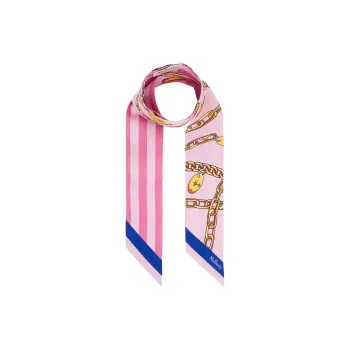 Mulberry Recycled Polyester Knit Scarves Women's Pink