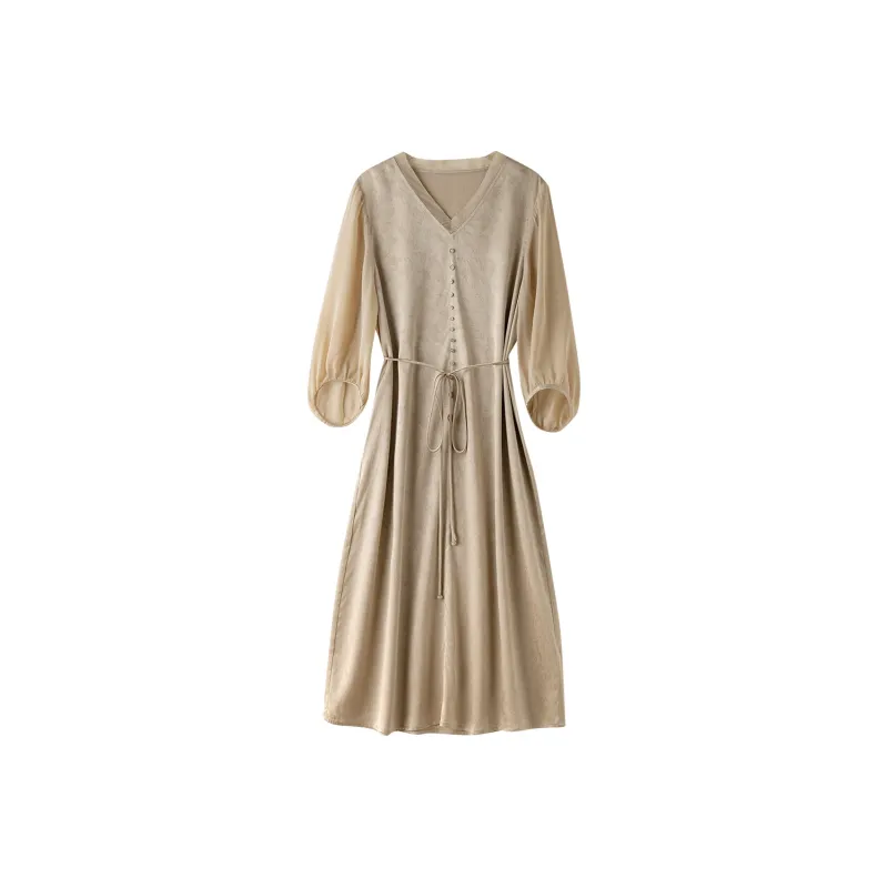 To The West Short Sleeved Dress Women's-7