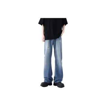 ROBINHOOD Jeans Unisex Washed Blue