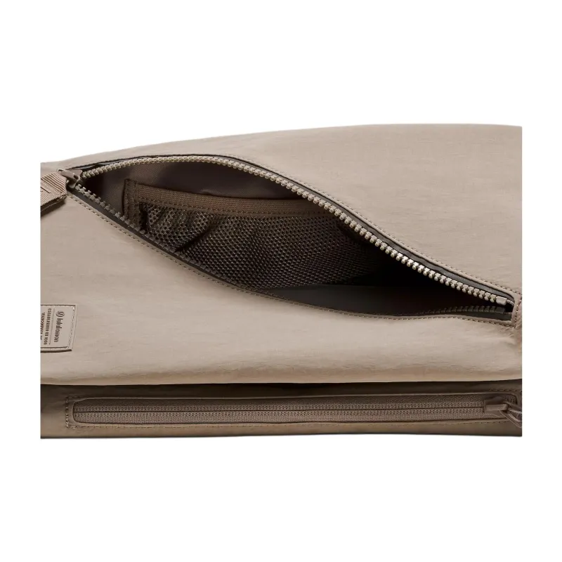 Lululemon Recycled Polyester One Shoulder Crossbody Backpack Women's Brown-2