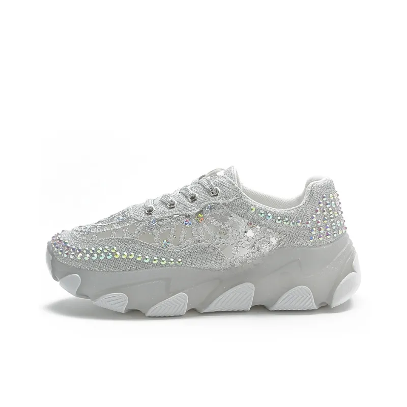 SIMBA'S PRIDE Breathable Low Top Chunky Sneakers Women's-0