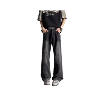 DUATOGE Jeans Men Black 