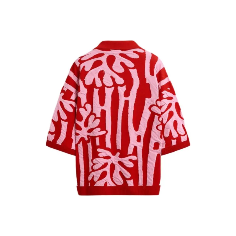 ZARA Shirts Men Red-1