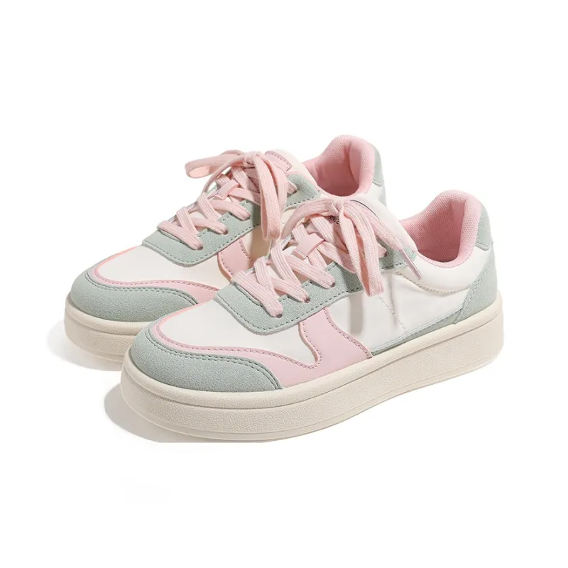 HUANQIU Coverage Lightweight And Breathable Low Top Skateboard Shoes Women's-1