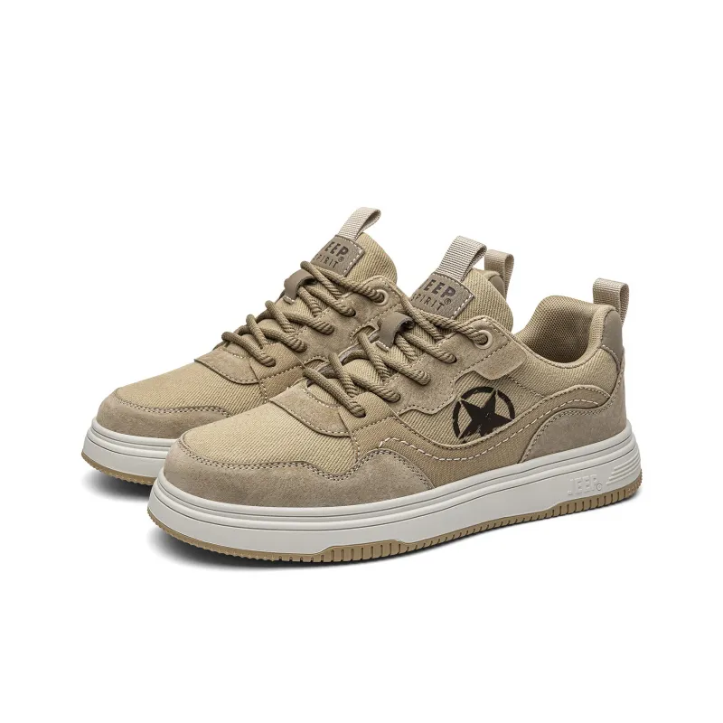 JEEP SPIRIT Wear resistant, Lightweight, Breathable, And Non slip. Low Top Skateboard Shoes Men's-9