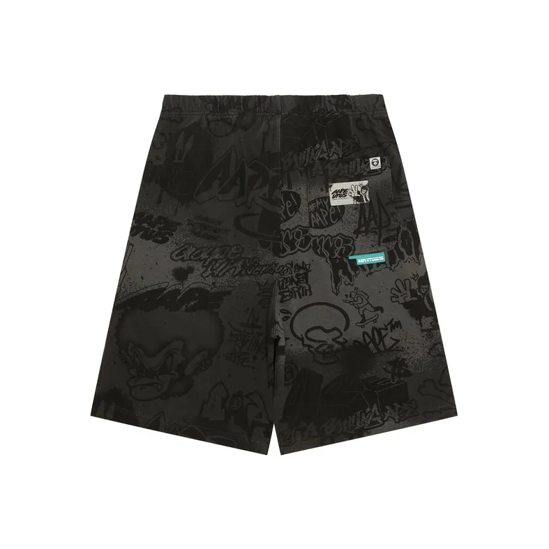 Aape Printed Shorts-3