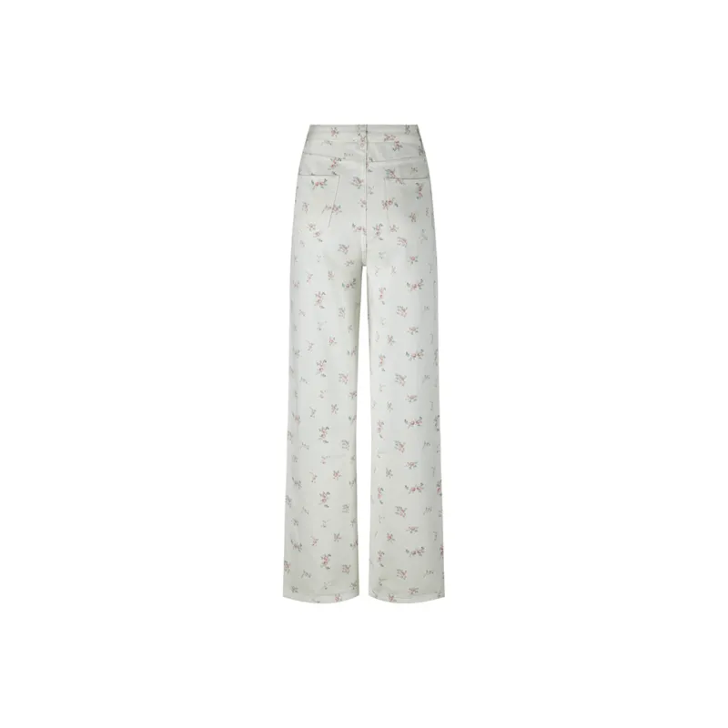 WOR XURNN Jeans Women's Floral White-1
