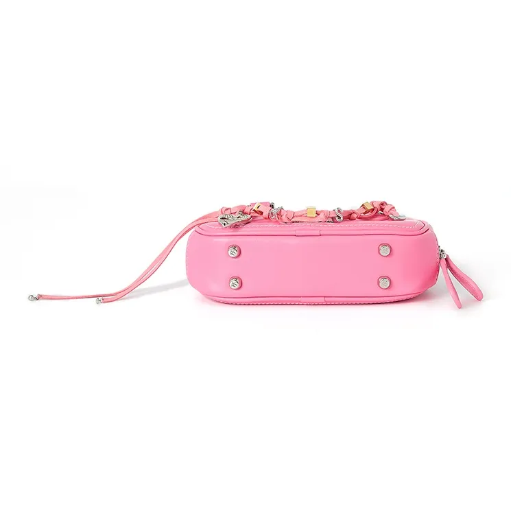 AMAZING SONG Cow Leather Commute Date Campus Shoulder Bag, Crossbody Bag, Handbag Women's Multicolor-16
