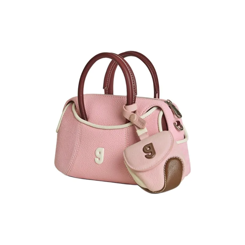 KUNOGIGI Cow Leather Handbag Regular Unisex Multicolor-19