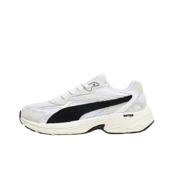 PUMA Teveris Nitro Anti Slip Wear Resistant Low Top Casual Running Shoes Unisex White