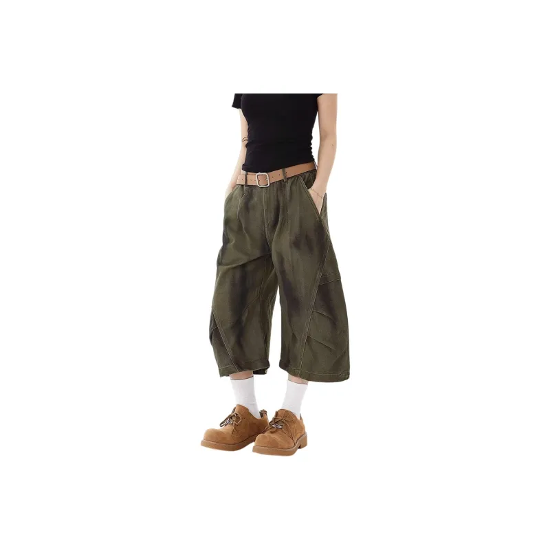 Weles Casual Shorts Unisex Green-0