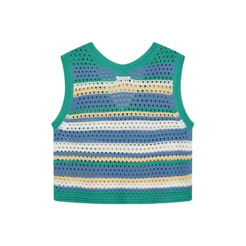 Teenie Weenie Tank Tops Women's Color Blocking-1