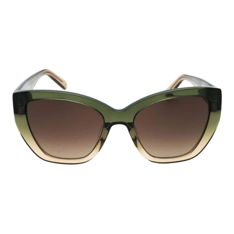 BANANA REPUBLIC Plastic Cat Eye Sunglasses Unisex Green-1