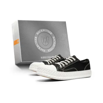 HACKBUTEER Low Top Skateboard Shoes Unisex Box Included