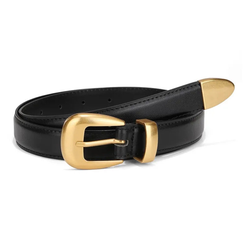 Cows Reign Cow Leather Belts Women's 2.4cm-2
