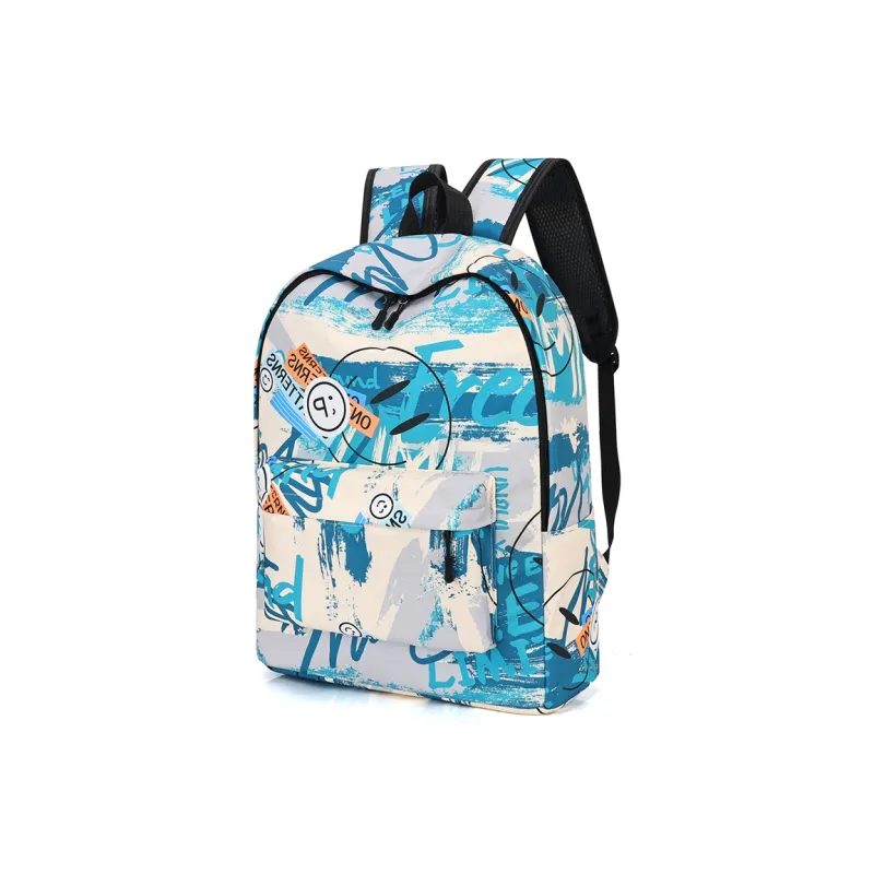 Parker Bear Polyester Backpack Regular Unisex Multicolor-7